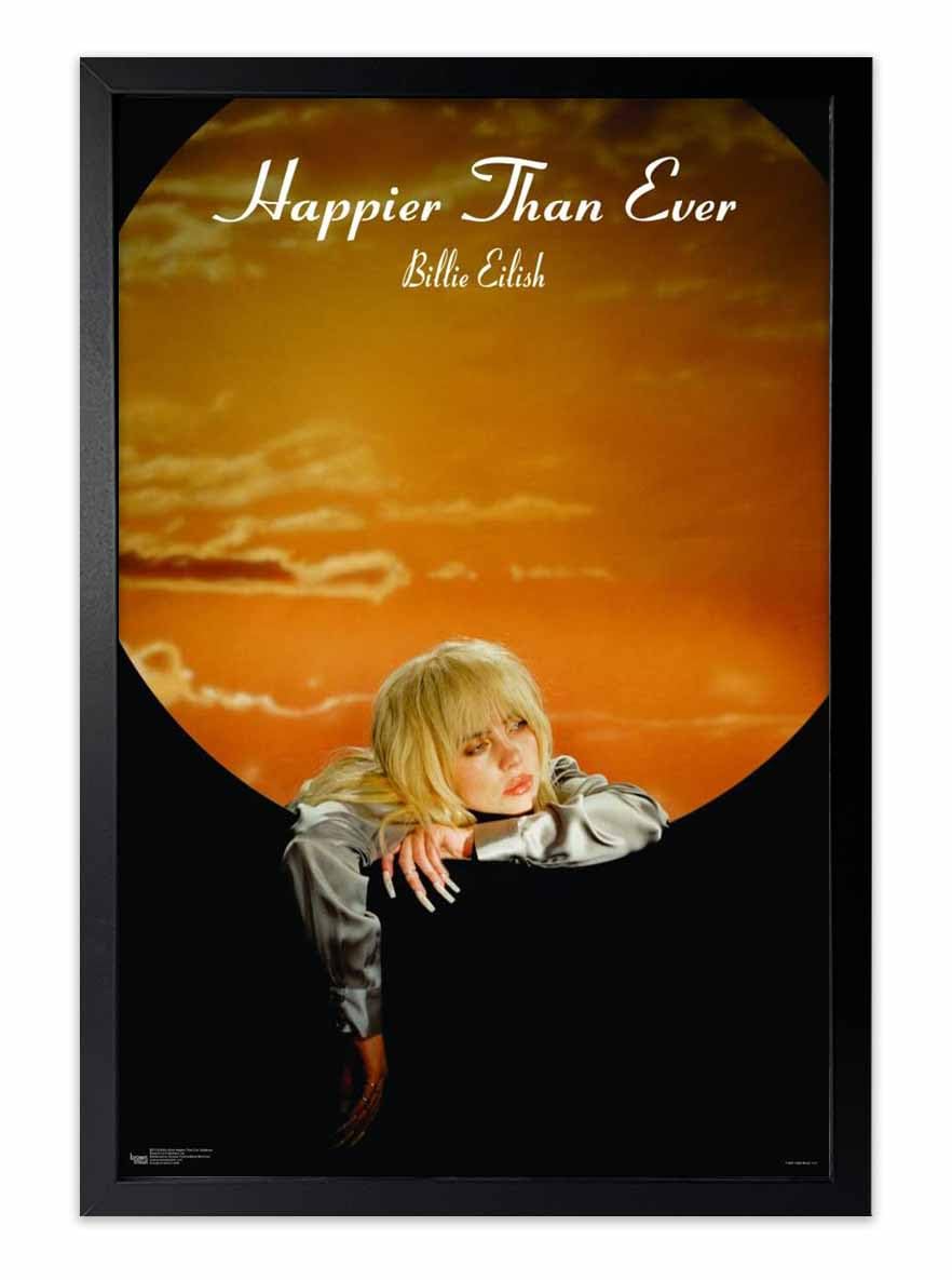Pôster Cartazes De Escorpião Billie Eilish Mais Feliz Do Que Nunca