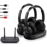 Fones De Ouvido Sem Fio Rosida Dual Para Assistir Tv Com Transmissor