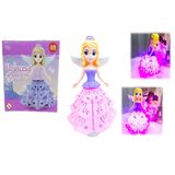 Boneca Princesa Dançarina Com Luzes E Som - Arktoys