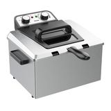 Fritadeira Vexon 5l Elétrica De 1800 W Com Cestos De Temperatura Ajustável