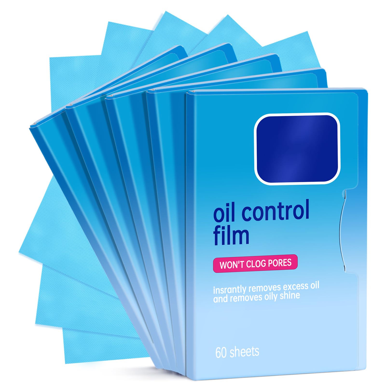 Papéis Absorventes De Óleo Comfytouch (300 Folhas) Para Pele Oleosa