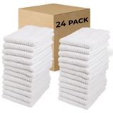 Toalhas De Pano Living Fashions Bar Mop 100% Algodão 30x30cm, Conjunto 24