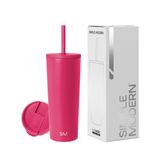 Copo Isolado Simple Modern Classic 710ml Em Aço Inoxidável