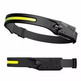 Lanterna Led De Cabeça Profissional Recarregável Camping Pesca Pescaria Sensor De Movimento - Sml