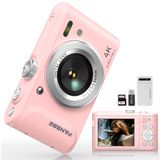 Câmera Digital Fansbe Smart Compact Portátil 4k 64mp 18x Zoom