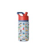 Garrafa De Água Simple Modern Kids Summit 400 Ml Em Aço Inoxidável