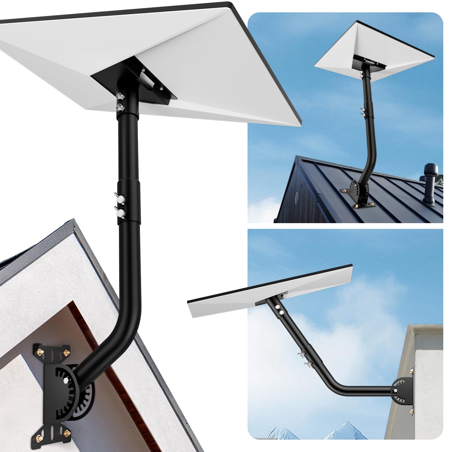 Suporte De Teto Para Starlink Gen 3 Ajustável E Rotativo