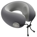 Almofada De Pescoço De Viagem Urnexttour Memory Foam Com Fronhas Cinza