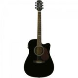 Violão Giannini Gf1d Ceq Eletroacústico Aço Preto