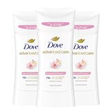 Desodorante Antitranspirante Dove Advanced Care Sakura 75 Ml, 3 Unidades