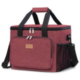 Bolsa Térmica Lifewit, Isolada Dobrável, 24l, Vinho Tinto, 40 Latas