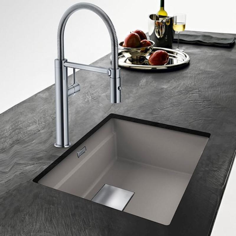 Cuba Franke Kubus Kng 110-52 Stone Grey 520x420 Mm C/ Acessorios