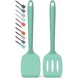 Conjunto De Espátulas De Silicone Coukre De Alta Resistência Ao Calor, Sem Bpa, 2 Unidades