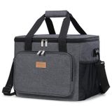 Bolsa Térmica Lifewit, Dobrável, Isolada, 24l, Cinza Escuro, 40 Latas