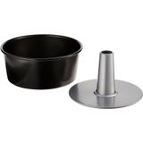 Forma Cuisinart De Bolo Tubo Em Aço Aluminizado 22cm Amb9tcp