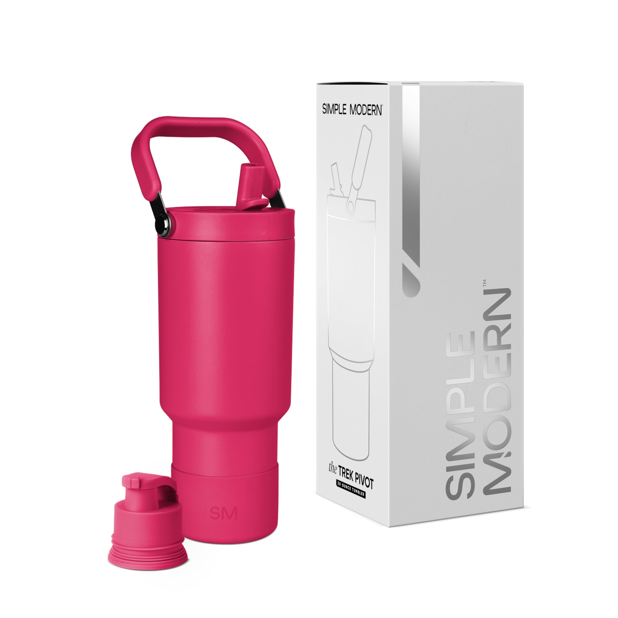 Garrafa De Água Simple Modern Trek Pivot 900 Ml Com Alça
