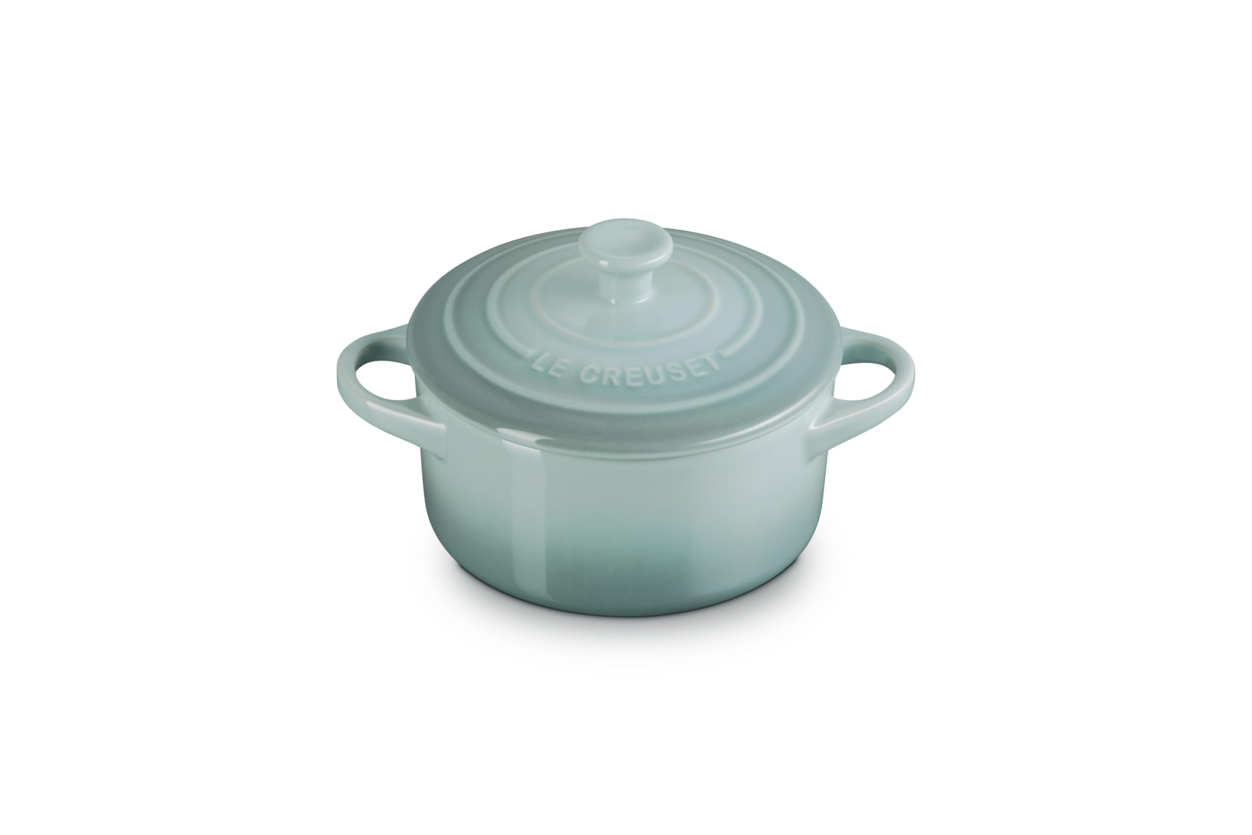 Grés Cocotte Le Creuset Mini Round 710 Ml De Sal Marinho