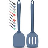 Conjunto De Espátulas De Silicone Coukre De Alta Resistência Ao Calor, Sem Bpa, Pacote Com 2 Unidades