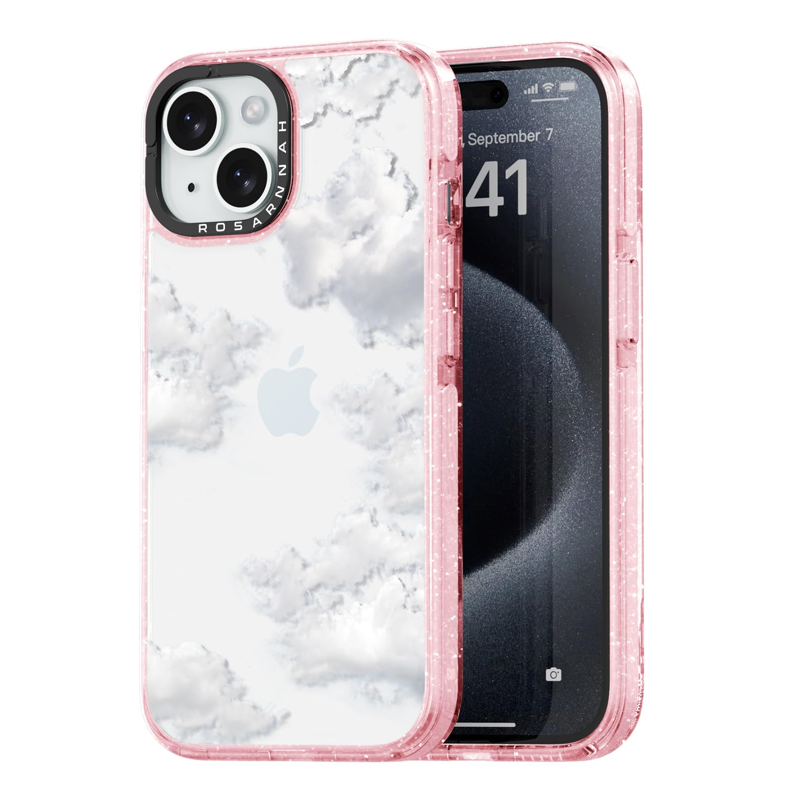 Capa De Telefone Rosarnnah Compatível Com Iphone 15 6.1 - Rosa