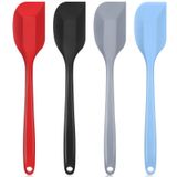 Conjunto De Utensílios De Cozinha, Colher De Mistura De Silicone Shappy, Espátula X4
