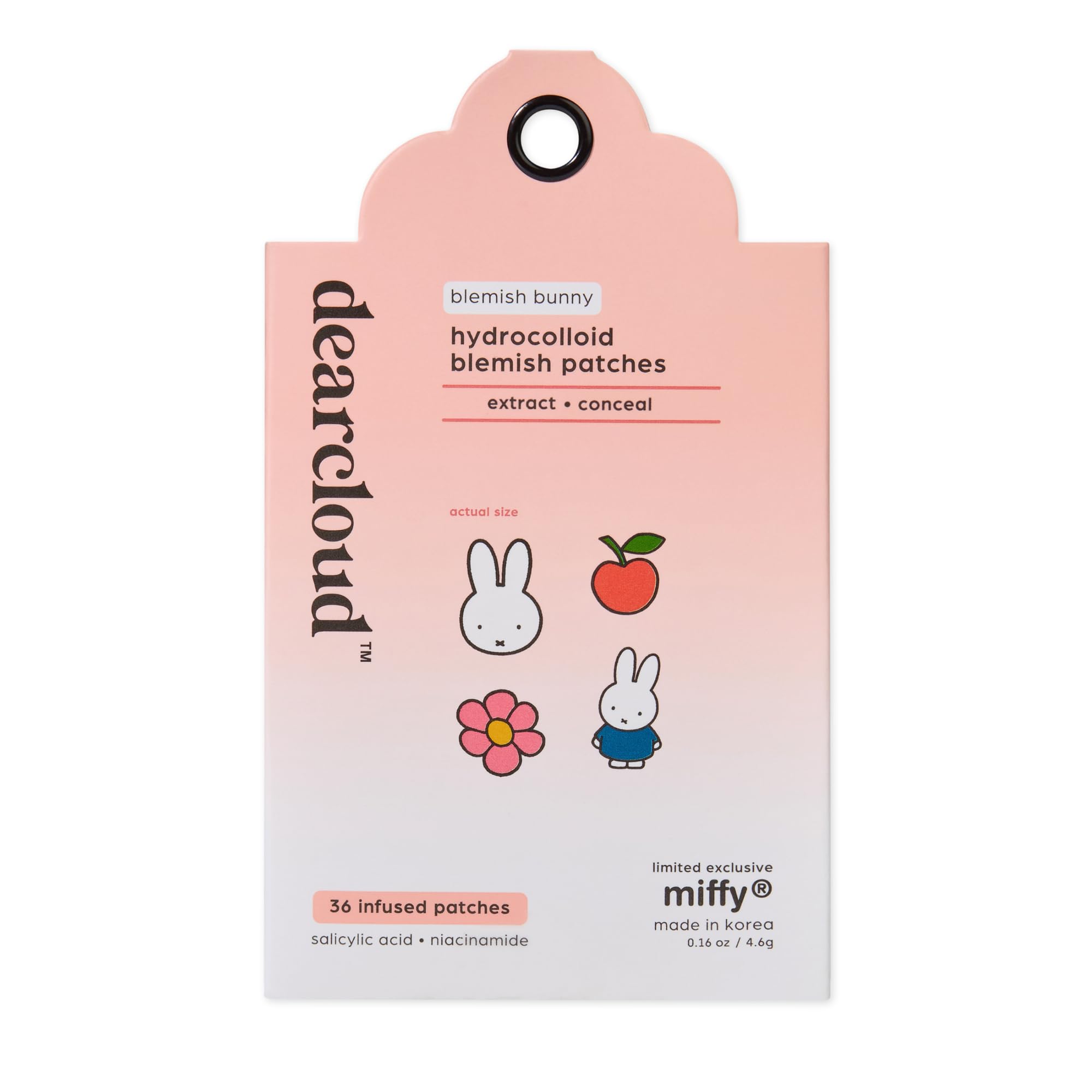 Manchas Hidrocolóides Dearcloud X Miffy Blemish Bunny