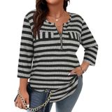 Suéter Viracy Striped Plus Size 4gg Para Mulheres