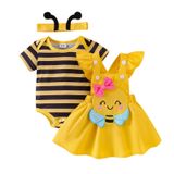 Conjunto De Saia Suspensa Tokiago Romper, Roupa Para Meninas, 0-3m