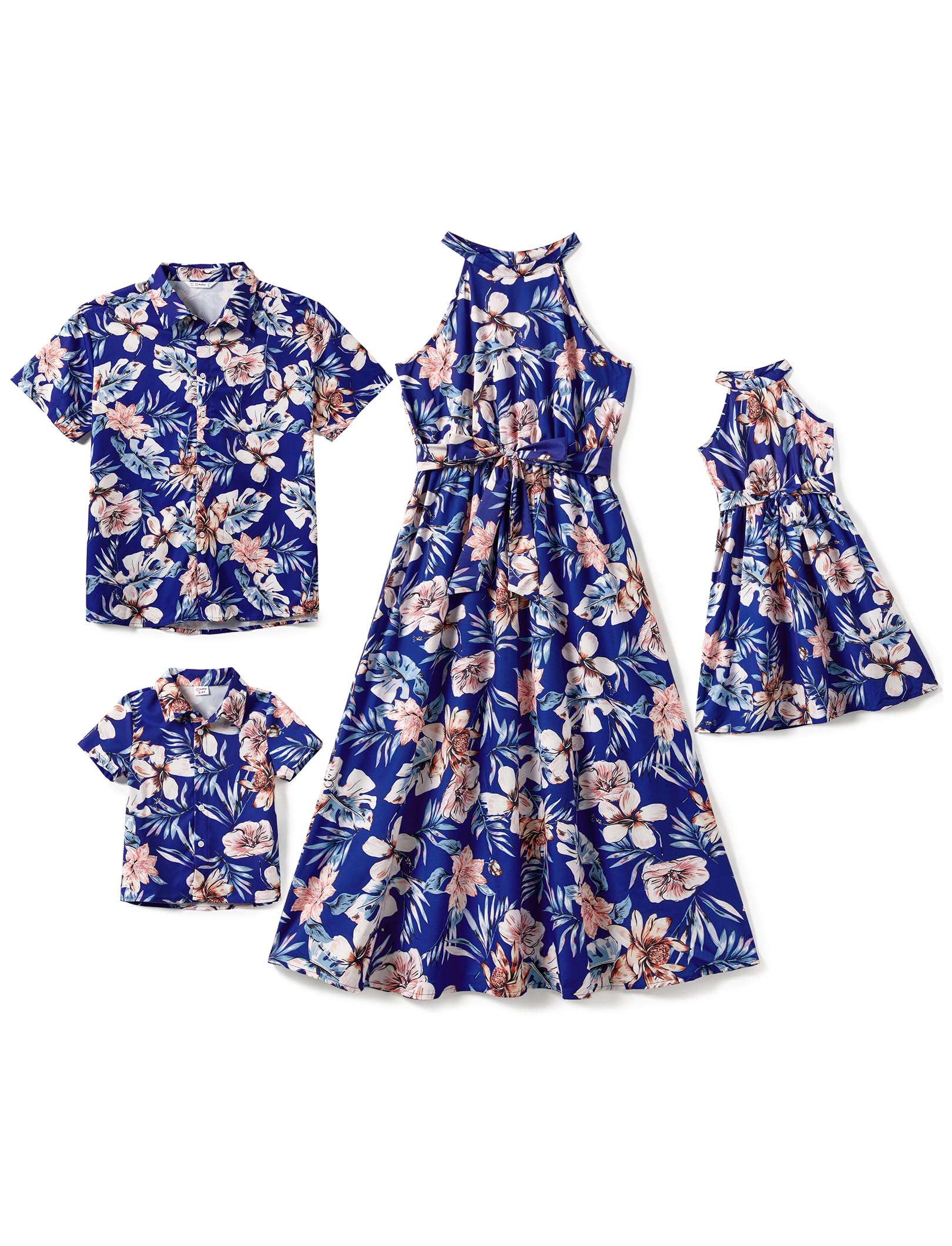 Roupas Havaianas Combinando Vestidos Familiares Patpat Para Mamãe E Meninas