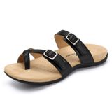 Sandálias Athlefit Orthopaedic Para Mulheres Arch Support Black 10
