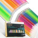Recargas De Tinta De Caneta De Gel Zscm 200 Cores Para Livros De Colorir Para Adultos