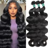 Pacotes De Cabelo Anjudy Reid 12a Body Wave 100% Cabelo Brasileiro