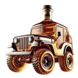 Garrafa De Vidro Para Carro Whiskey Decanter, Modelo 2025, Home Bar Decor
