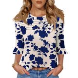 Camiseta Blingfit Feminina De Manga 3/4 E Camisas Para Mulheres