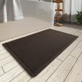 Tapete De Banho Amoami Waffle Super Absorvente Antiderrapante 43x60cm