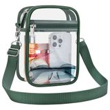 Bolsa Tiracolo Clear Purse Stadium Aprovada Pela Uspeclare