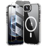 Capa De Telefone Toushion 3 Em 1 Para Iphone 16e Transparente Com Protetor De Tela