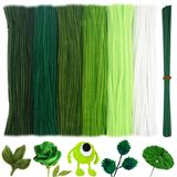 Limpadores De Tubos Verdes Ahameton 620 Da Craft Supplies Com 20 Hastes De Flores