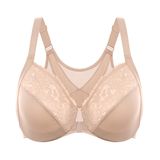 Sutiã Feminino Delimira Com Fechamento Frontal E Postura De Cobertura Total 42dd