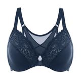 Sutiã Feminino Delimira Com Fechamento Frontal, Postura, Cobertura Total, 36d