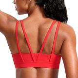 Sutiã Esportivo Crz Yoga Softness Mold Butterluxe Com Decote Em V Feminino