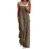 Macacões Lepunuo Leopard Para Mulheres De Verão Boho Plus Size