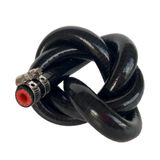 Mangueira De Aquecedor De Silicone Reforçada Bekelan 8mm X 3m Preta