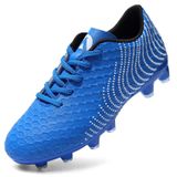 Chuteiras De Futebol Timarmtr Kids Youth Firm Ground Blue Tamanho 3