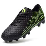 Chuteiras De Futebol Timarmtr Kids Youth Firm Ground Pretas E Verdes