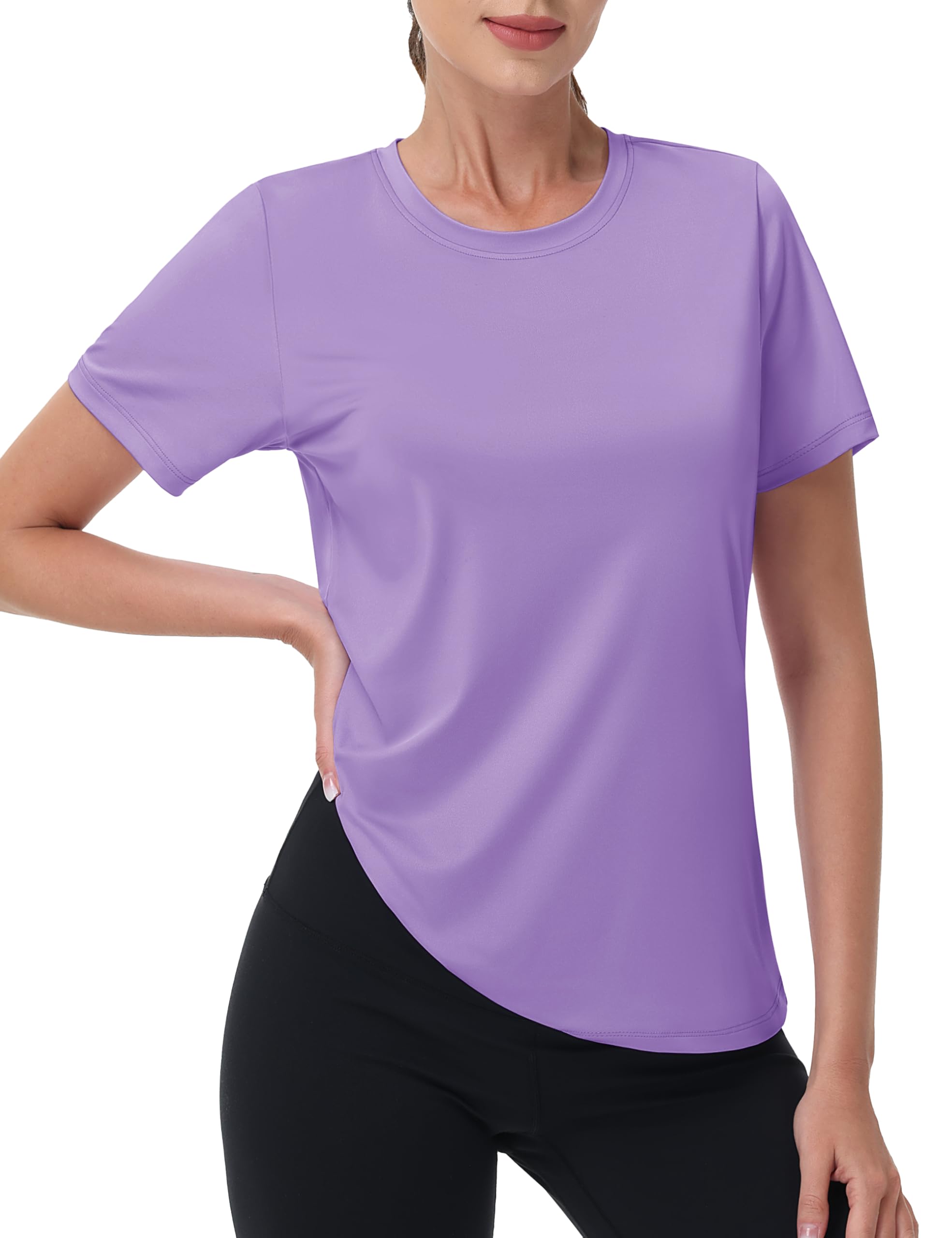 Sun Shirts Magcomsen Femininas De Manga Curta Spf 50 Dry Fit