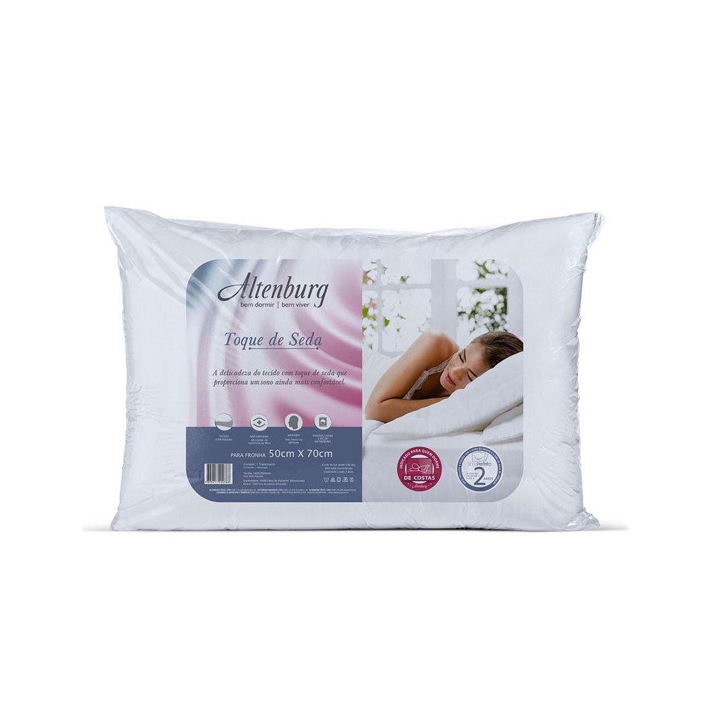 Travesseiro Toque De Seda 50cm X 70cm Altenburg