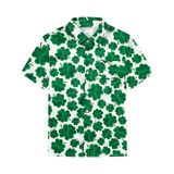 Camiseta Roseelf St. Patrick&#39;s Day Lucky Clover Para Crianças