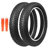Pneus Fat Bike Balinge 24x3 Para Bicicleta Elétrica De Montanha E Neve