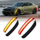 Luzes De Marcação Lateral Led Autoone Para Dodge Charger 2015-2023