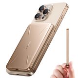 Carregador Portátil Torras Slatemag 5.000mah Para Iphone Gold